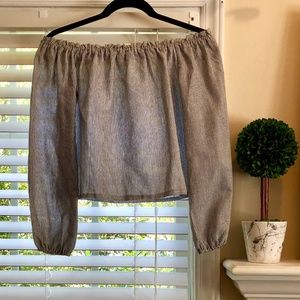 Brandy Melville off-the-shoulder top